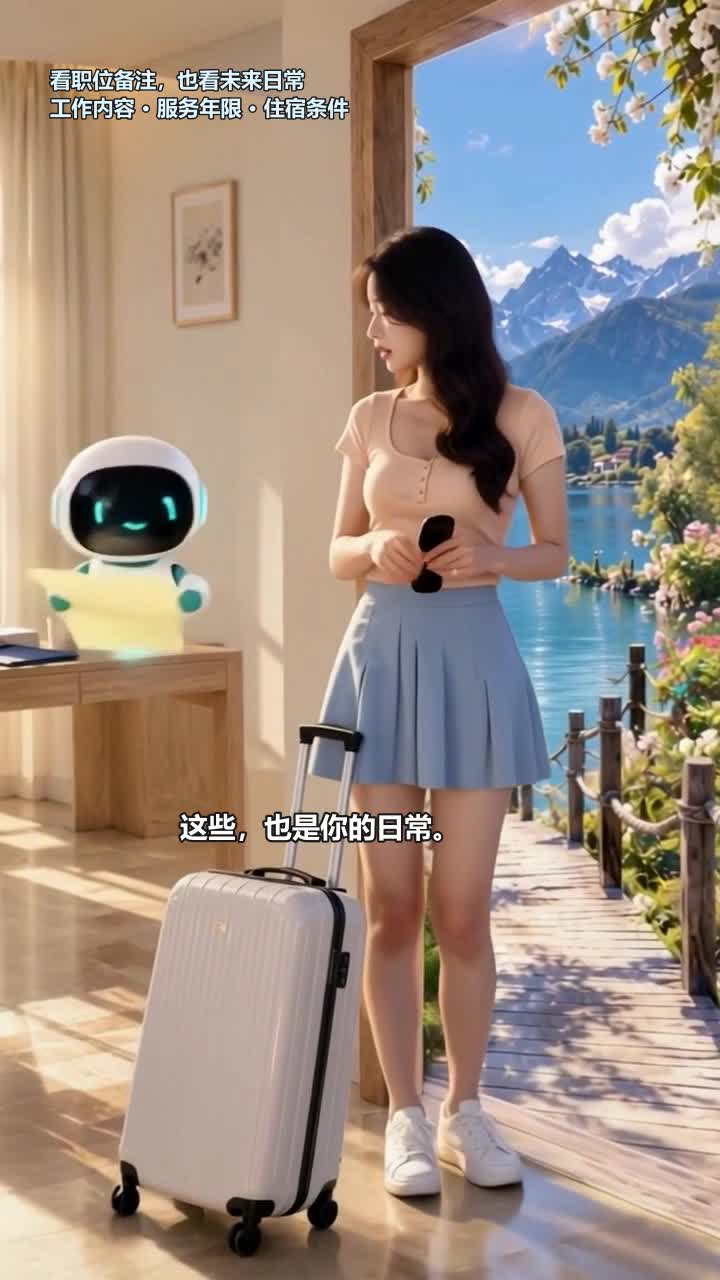 青云短剧·岗位退出旅游模式